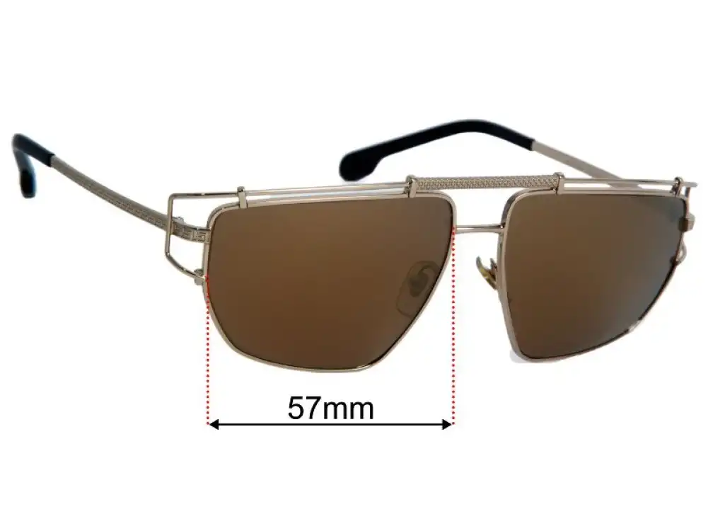 Versace MOD 2202 57mm Replacement Lenses